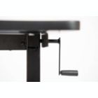 Alternate image 1 for Luxor 60" High Speed Crank Adjustable Desk - Black