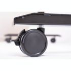 Alternate image 2 for Luxor 60" High Speed Crank Adjustable Desk - Black