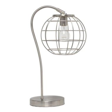 Lalia Home Arched Metal Cage Table Lamp. View a larger version of this product image.