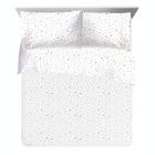 Alternate image 1 for Saturday Park Multicolor Triangles 100% Organic Cotton Sheet Set