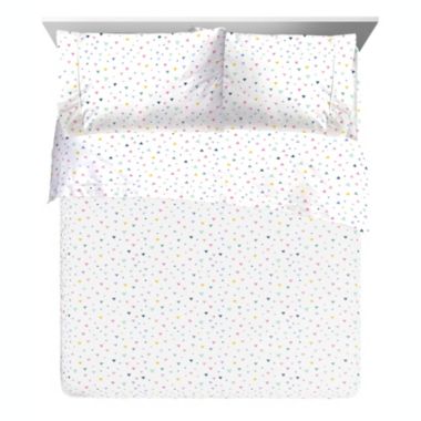 Saturday Park Multicolor Triangles 100% Organic Cotton Sheet Set. View a larger version of this product image.