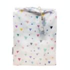 Alternate image 3 for Saturday Park Multicolor Triangles 100% Organic Cotton Sheet Set