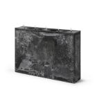 Alternate image 0 for BIDK Home 15.75" Black Rectangular 5-Wick Pillar Wax Candle