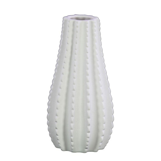 Urban Trends Ceramic Vase White 