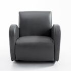 Alternate image 1 for Qaba Kids Sofa Rocking Chair with Side Pocket, PU Leather Toddler Armchair for Children Grey