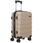 Alternate image 0 for Segawe 21-Inch Champagne Carry On Luggage Suitcase