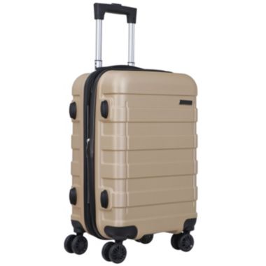 Segawe 21-Inch Champagne Carry On Luggage Suitcase. View a larger version of this product image.