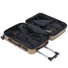 Alternate image 2 for Segawe 21-Inch Champagne Carry On Luggage Suitcase