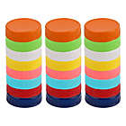 Alternate image 0 for Unique Bargains 24 Pieces Assorted Color Plastic Regular Mouth Mason Jar Lids, Food Storage Caps for Mason Canning Ball Jars with Anti-Scratch Resistant Surface