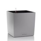 Alternate image 0 for Lechuza USA 12" Silver Cube Planter with Water Reservoir
