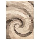 Alternate image 0 for Chaudhary Living 6.5' x 9.5' Off White and Brown Distressed Abstract Rectangular Area Throw Rug