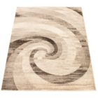 Alternate image 2 for Chaudhary Living 6.5' x 9.5' Off White and Brown Distressed Abstract Rectangular Area Throw Rug