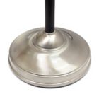 Alternate image 2 for Lalia Home Perennial Modern Sonoma 3 Piece Metal Lamp Set (2 Table Lamps, 1 Floor Lamp) with Cream Tapered Drum Fabric Shades with Malbec Black and Brushed Nickel Finish