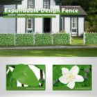Alternate image 1 for Tolead Betterhood 4 Pack Expandable Faux Privacy Fence, Decorative Faux Ivy Greenery Fencing