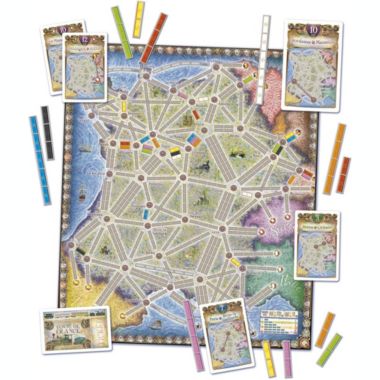 Ticket to Ride Map Collection  Volume 6 - France & Old West [Board Game, 2-6 Players]. View a larger version of this product image.