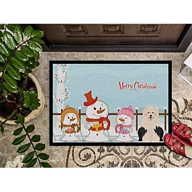 Carolines Treasures Christmas Presents between Friends Pekingnese Cream Indoor or Outdoor Mat 24x36 BB2578JMAT 24 x 36 Multicolor