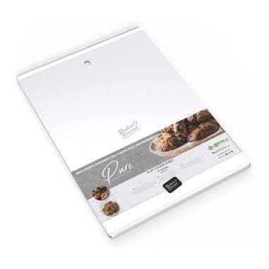 Baker's Secret 18" Flat Cookie Sheet Pure Natural Aluminum Commercial Grade Extra Thick. View a larger version of this product image.