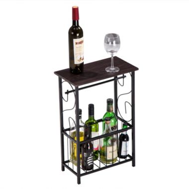 Inq Boutique Sofa Side Table, End Table, Multifunctional Bathroom Table / Interior Side Table Tissue Magazine Rack Dark Brown RT. View a larger version of this product image.