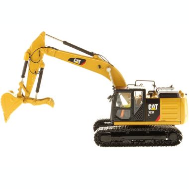 Carfaxo CAT Caterpillar 323F L Hydraulic Excavator with Thumb and Operator "Core Classics Series" 1/50 Diecast Model by Diecast Masters. View a larger version of this product image.