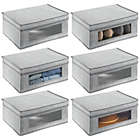 Alternate image 1 for mDesign Soft Fabric Closet Storage Organizer Box