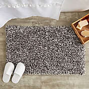 Juvale Light Grey Bath Mat, Non-Slip Bathroom Rug for Showers (32 x 20 Inches)