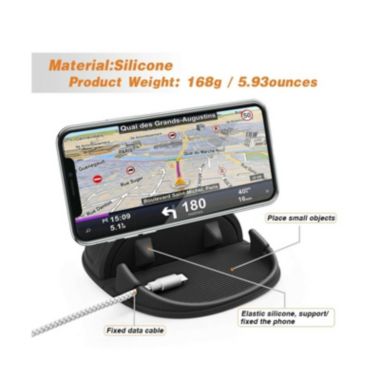 Loncaster Car Phone Holder Mount Silicone Car Pad Mat. View a larger version of this product image.