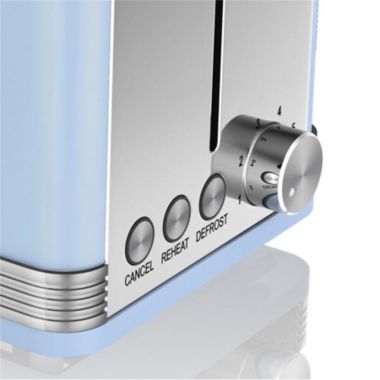 Swan 2 Slice Retro Toaster Blue. View a larger version of this product image.