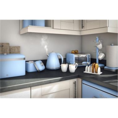 Swan 2 Slice Retro Toaster Blue. View a larger version of this product image.