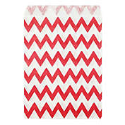 Wrapables Chevron Favor Bags (Set of 25) / Red (set of 25)