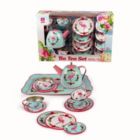 Alternate image 0 for Playwell - 15Pc.Flamingo Tin Tea Set