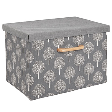 mDesign Soft Textured Fabric Home Storage Organizer Box, 2 Pack. View a larger version of this product image.