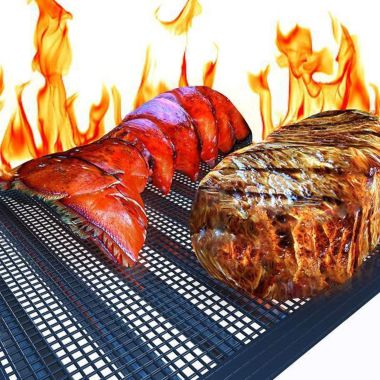 Kona Mesh Grill Mats - Heavy Duty 600 Degree Non Stick (Set of 2). View a larger version of this product image.