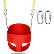 Stock Preferred Full Bucket Highback Swing Set in Red