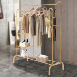 Kitcheniva Garment Storage Shelf Organizer Rack