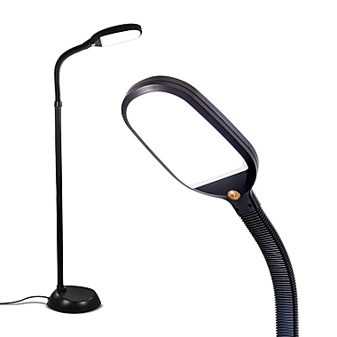 Litespan LED Floor Lamp - Black. View a larger version of this product image.