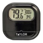 Alternate image 1 for Taylor Digital Thermometer with Reversible Suction-Cup in Black