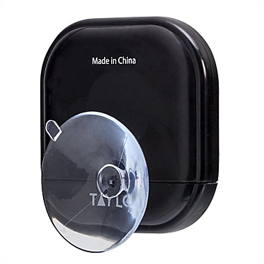 Taylor Digital Thermometer with Reversible Suction-Cup in Black. View a larger version of this product image.