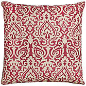 Rizzy Home 22" x 22" Pillow Cover - T11815 - Red/ Natural