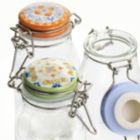Alternate image 3 for Laurie Gates California Designs Tierra 4 Piece Mini Glass Jar Canister Set