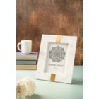 Alternate image 1 for GAURI KOHLI Skye Marble Picture Frame 5" x 7"