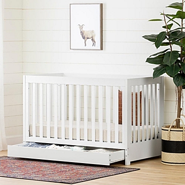 South Shore Yodi Crib With Drawer - White. View a larger version of this product image.
