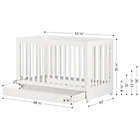 Alternate image 1 for South Shore Yodi Crib With Drawer  - White