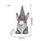 Alternate image 1 for Department Store 1pc Easter Bunny Faceless Gnome Plush Doll   Perfect Easter Gift - Party Props Bunny Doll, Home Decor Ornament