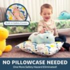Alternate image 2 for Little Garoo by PharMeDoc Toddler Pillow Safe Built-in Pillowcase