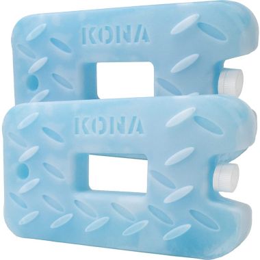 Kona Medium 2lb. Blue Ice Pack for Coolers - Extreme Long Lasting (-5C) Gel, Just Add Water Before First Use - Refreezable, Reusable (2 Pack). View a larger version of this product image.