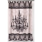 Alternate image 0 for Carnation Home "Luminere" Heavier Weight Fabric shower curtain 100% polyester size 70"x72"