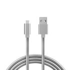 Alternate image 0 for Fuse - Charge & Sync Micro USB Metal 3ft (Silver)