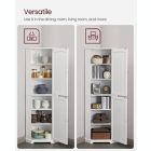 Alternate image 2 for BreeBe Bathroom Storage Cabinet with 4 Adjustable Shelves