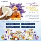 Alternate image 3 for Lovery Home Spa Gift Baskets - Coconut, Lavender, Jasmine & Honey Almond Scent - 16pc