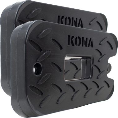 Kona Medium 2lb. Black Ice Pack for Coolers - Extreme Long Lasting (-5C) Gel, Just Add Water Before First Use - Refreezable, Reusable (2 Pack). View a larger version of this product image.